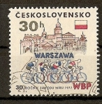 Stamps Czechoslovakia -  30 Aniversario de la carrera por la Paz.(WBP)