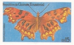 Stamps Equatorial Guinea -  mariposa