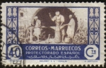 Stamps Morocco -  Trabajadores