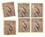 Stamps Australia -  Australia postage kookaburra