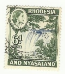 Stamps New Zealand -  RODESIA AND NYASALAND