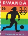 Stamps Rwanda -  Olimpiada Montreal 1976