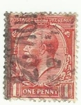 Stamps : Oceania : Australia :  REVENUE”: King George V,