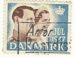 Sellos del Mundo : Europe : Denmark : DANMARK JUL 1947