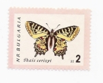 Stamps Bulgaria -   Thais cerisyi