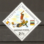 Stamps Hungary -  CAMPEONATO   MUNDIAL   ESPAÑA   1982