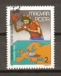 Stamps Hungary -  CAMPEONATO   DE   TENNIS   DE   MESA