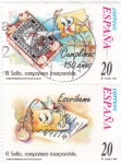 Stamps Spain -  el sello compañero inseparable