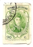 Stamps Argentina -  procer