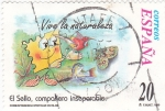Sellos de Europa - Espa�a -  el sello compañero inseparable