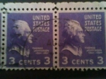 Stamps United States -  Presidente 4/3/1801 al 4/3/1809