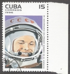 Stamps Cuba -  35 Aniversario del primer hombre en el espacio