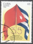 Sellos de America - Cuba -  35 Aniversario proclamacion del caracter socialista de la revolucion