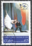 Stamps : America : Cuba :  50 Aniversario del Ballet Nacional de Cuba