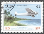 Sellos de America - Cuba -  70 Aniversario Correo aereo internacional