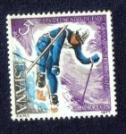 Stamps Spain -  copa del mundo de esqui