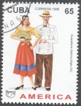 Stamps Cuba -  America Upaep, Guayabera Citadina 