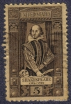 Stamps United States -  Shakespeare