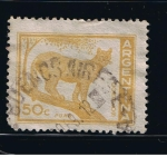 Stamps Argentina -  Puma.