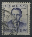 Stamps : Africa : Morocco :  S76 - Rey Hassan II