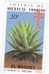 Stamps Mexico -  Loteria de Mexico 1998-99 -EL MAGUEY