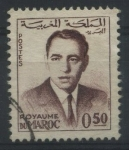 Stamps : Africa : Morocco :  S82 - Rey Hassan II