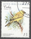 Stamps Cuba -  Aves del Caribe