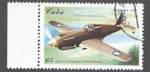 Stamps : America : Cuba :  Aviones de combate II guerra Mundial