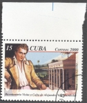 Sellos de America - Cuba -  Bicentenario visita a Cuba de Alejandro Van Humboldt