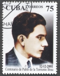 Stamps : America : Cuba :  Centenario de Pablo de la Torriente Brau