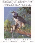 Stamps Mexico -  unidos para la conservacion fundacion Ara