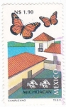 Stamps Mexico -  Michoacan