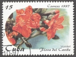 Stamps Cuba -  Flora del Caribe