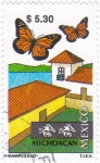 Stamps Mexico -  Michoacan