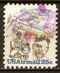 Sellos de America - Estados Unidos -   Wiley Post pionero de la aviación.