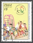 Stamps Cuba -  XIV Festival mundial de la juventud y los estudiantes