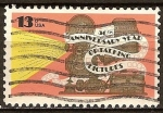 Stamps : America : United_States :  50a. Aniversario del cine sonoro.
