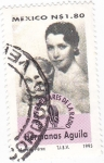 Stamps Mexico -  idolos populares de la radio-hermanas  Aguila