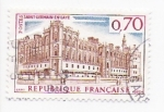 Stamps France -  saint germain en laye