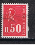 Stamps France -  Personaje