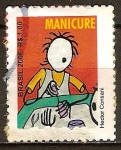 Stamps : America : Brazil :  "Profesiones"manicura.