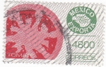 Stamps : America : Mexico :  Mexico exporta-tomate