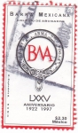Sellos de America - M�xico -  colegio de abogados LXXV aniversario 1922-1997