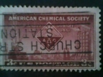 Stamps : America : United_States :  America sociedad chemical 1876-1951