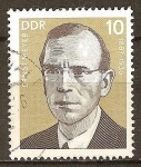 Sellos de Europa - Alemania -  personalidades socialistas. Ernst Meyer 1887-1930(DDR)