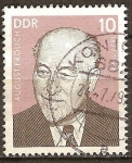 Stamps Germany -  personalidades socialistas. Agosto Frölich 1877-1966 (DDR)