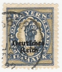 Stamps : Europe : Germany :  Madonna and child