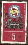 Sellos de Europa - Alemania -  20a Aniv del Partido Socialista Unificado (SED)DDR.