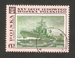 Stamps Poland -  1730 - 25 anivº del ejército popular