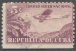 Sellos de America - Cuba -  Correo aereo Nacional